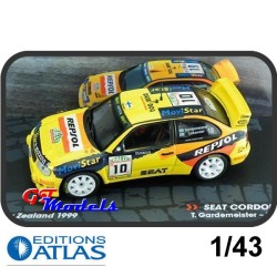 Seat Cordoba WRC - Gardemeister & Lukander - miniatuur auto 1:43