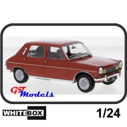 Simca 1100 1969 Rood - WhiteBox modelauto 1:24