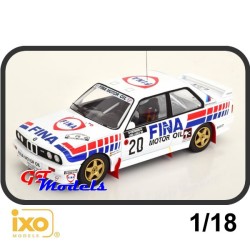 BMW M3 (E30) FIna - Marc Duez - 1000 meren Rally Finland 1989 - Ixo modelauto 1:18